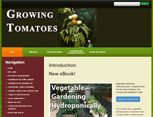 Tablet Screenshot of growtomatoes.com